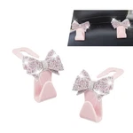 Sdidzad 2 Car Headrest Hooks, Cute Bowknot Auto Seat Back Pcs, Pink. Fixed Price $15.44.