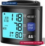 Guaever Wrist Blood Pressure Monitor, Automatic Bp Cuff With Backlit Display, 2X. Fixed Price $28.99.