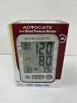Advocate Arm Blood Pressure Monitor Xl Model SPBP-04 X-large Cuff New In Box. Fixed Price $25.00.