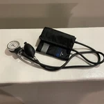 Manual Blood Pressure Cuff Monitor Aneroid Gauge Adult Arm Bp Kit Mabis. Fixed Price $17.59.
