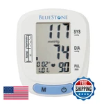Blood Pressure Monitor - Bp & Pulse W/ Digital Lcd, Adjustable Cuff. Heart Healt. Fixed Price $57.80.