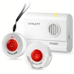 Synlett Caregiver Pager 2 Call Buttons 1 Receiver,. Fixed Price $35.35.