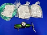 Medline Oxygen O2 Tank Regulator HCS8708M 50 Psi Green With Tubing. Fixed Price $29.95.