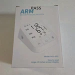 Arm Blood Pressure Monitor Model AOJ-30C-4 Color Backlit Large Screen Display. Fixed Price $21.00.
