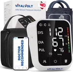 Blood Pressure Monitor For Home Use Automatic Arm Bp Machine With Large Adjustab. Fixed Price $47.08.