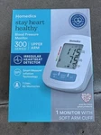 Blood Pressure Monitor Homedics Upper Arm 300 Series Irregular Heartbeat Detect.. Fixed Price $12.99.