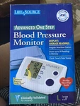 Lifesource Advanced One Step Blood Pressure Monitor UA-767PVLA Large Cuff. Fixed Price $20.00.