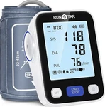 Runstar Upper Arm Blood Pressure Monitor With Wide Range Cuff (8.6'' -16.5''). Fixed Price $29.99.