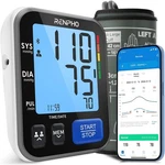Renpho Blood Pressure Monitor Home Use Bluetooth Smart Bp Machine New. Fixed Price $44.99.