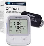 Omron Silver Blood Pressure Monitor For Home Use & Upper Arm Cuff. Fixed Price $75.25.