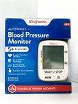 Blood Pressure Monitor, 5+ Features, White, One-size Cuff, Auto Arm, Walgreens. Fixed Price $14.99.