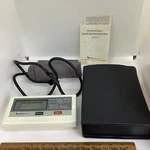 Health Team - Vintage Blood Pressure Digital Monitor With Cuff & Case No Bulb. Fixed Price $13.99.
