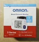 Omron Blood Pressure Monitor 3 Series Wrist BP6100 New In Sealed Box. Fixed Price $49.79.