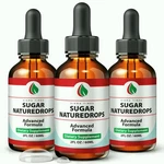 Sugar Nature Drops - Natural Blood Health Support Liquid Supplement 3 Pack. Fixed Price $39.95.
