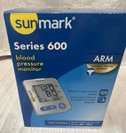 New - Sunmark Health Series 600 Upper Arm Blood Pressure Monitor Open Box. Fixed Price $11.99.