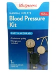 Walgreens Manual Inflate Blood Pressure Kit Professional Quality Easy & Accurate. Fixed Price $18.95.