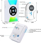 Calltou Wireless Caregiver Pager Panic Button Watch. Fixed Price $29.99.