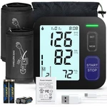 Upper Arm Blood Pressure Monitor Digital 2 Cuffs Home Use Large Display. Fixed Price $77.90.