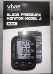 Vive Health DMD1068BLK Blood Pressure Monitor Model. Fixed Price $20.00.
