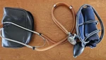 Prestige Medical Analog Blood Pressure Testing Kit With Stethoscope And Cuff. Fixed Price $15.00.