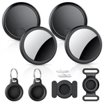 Air Tracker TAGS-4 Pack, 2026 New 31MM*31MM*9MM, Electroplated Black. Fixed Price $34.61.