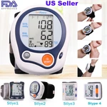 Automatic Wrist Blood Pressure Monitor Bp Cuff Heart Rate Tester Meter Machine. Fixed Price $18.04.