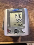 Samsung Wrist Blood Pressure Monitor With Heart Sense Healthy Living. Fixed Price $7.00.
