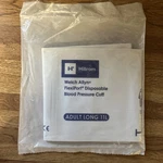Welch Allyn Flexiport Disposable Blood Pressure Cuff Adult Long 11L Lot Of 20. Fixed Price $31.49.