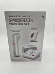 Sharper Image 3-PIECE Health Monitor Set Model Bp Mointor, Thermometer Pulse Ox. Fixed Price $49.99.