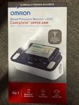Omron Complete Upper Arm Blood Pressure Monitor + Ekg . (sealed). Fixed Price $85.00.