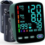 Automatic Upper Arm Blood Pressure Monitor 2 Cuff Sizes Large Led. Fixed Price $61.98.