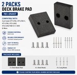 2 Pack 761-05007 Deck Brake Pad By Ohoho Compatible With Mtd Troy Bilt.... Fixed Price $14.39.
