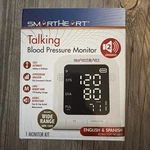 Smartheart Talking Blood Pressure Monitor With Arm Cuff English/spanish. Fixed Price $12.00.