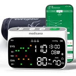 Medisana Cordless Arm Blood Pressure Monitor, Bluetooth Smart .... Fixed Price $55.00.