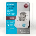 Homedics Upper Arm 400 Series Blood Pressure Monitor New!!. Fixed Price $21.25.