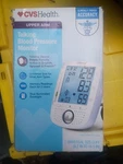Cvs Health Upper Arm Talking Blood Pressure Monitor, Universal Cuff, Multilingu. Fixed Price $15.00.