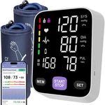 Andesfit Smart Bluetooth Blood Pressure Monitor: Extra Large, White. Fixed Price $85.35.