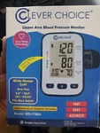 Clever Choice Upper Arm Blood Pressure Monitor. Model: SDI-1786A. Fixed Price $27.00.