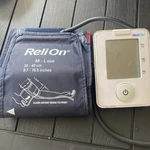 Relion Blood Pressure Monitor Model BP3NL1-1PRL Color White Tested. Fixed Price $9.59.