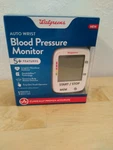 Walgreens Auto Wrist Blood Pressure Monitor Model WGNBPW-200 Batteries Included. Fixed Price $18.79.