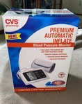Cvs Premium Automatic Inflate Blood Pressure Monitor. Fixed Price $12.99.