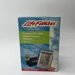 Life Fitness Premium Portable Blood Pressure Monitor Upper Arm Tested & Working. Fixed Price $13.09.