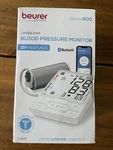 New Beurer Series 800 Smart Bluetooth Blood Pressure Arm Monitor, BM69W. Fixed Price $30.00.