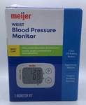 Meijer Wrist Cuff Blood Pressure Monitor Kit Adult Fit Fast Ship. Fixed Price $31.95.
