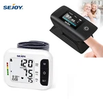 Sejoy Digital Wrist Blood Pressure Monitor,finger Pulse Oximeter Oled Oxyg. Fixed Price $41.54.