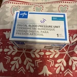 Medline Automatic Digital Blood Pressure Unit W/ Monitor, Arm Cuff & Batteries. Fixed Price $25.00.
