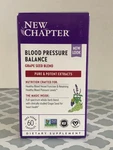 New Chapter, Blood Pressure Balance, 60 Vegan Capsules Exp 10/2027. Fixed Price $32.99.