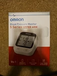 Omron 5 Series Blood Pressure Monitor Digital Bluetooth Upper Arm Cuff. Fixed Price $55.00.