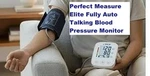 Elite Fully Auto Talk Blood Pressure Monitor Perfect Measure Helps Sight Impaire. Fixed Price $60.35.