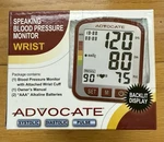 Advocate Speaking Wrist Blood Pressure Monitor. Brand New Sealed Box. Fixed Price $29.99.